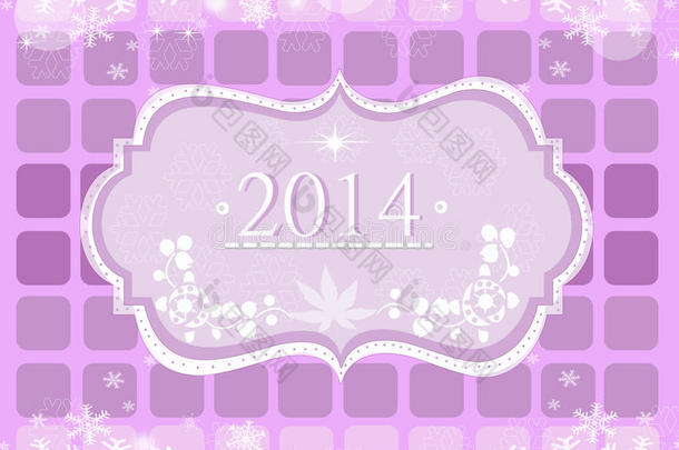 新年祝福框架-2014