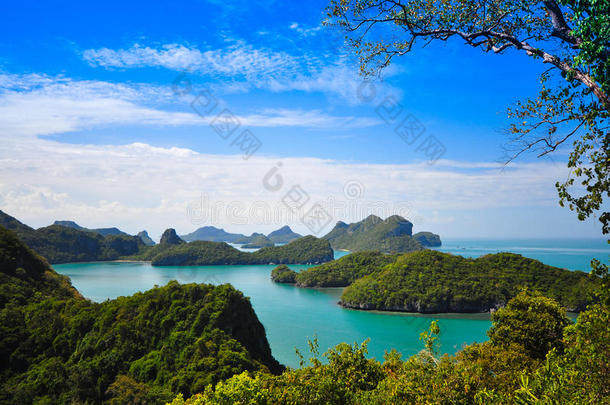 泰国港通国家<strong>海洋公园</strong>景观