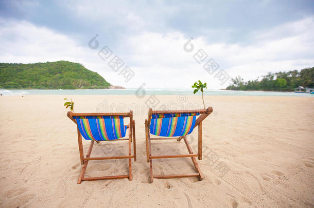 海滨沙滩椅