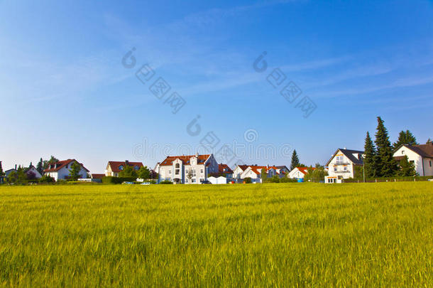 慕尼黑郊区乡村景观住宅区