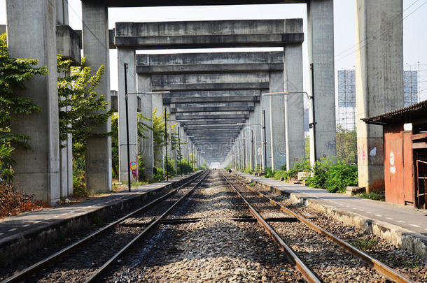 泰国曼谷高架道路和列<strong>车系</strong>统Berts或Hopewell项目的艺术