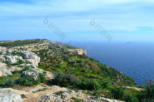 马耳他<strong>定力</strong>悬崖和费尔弗拉岛