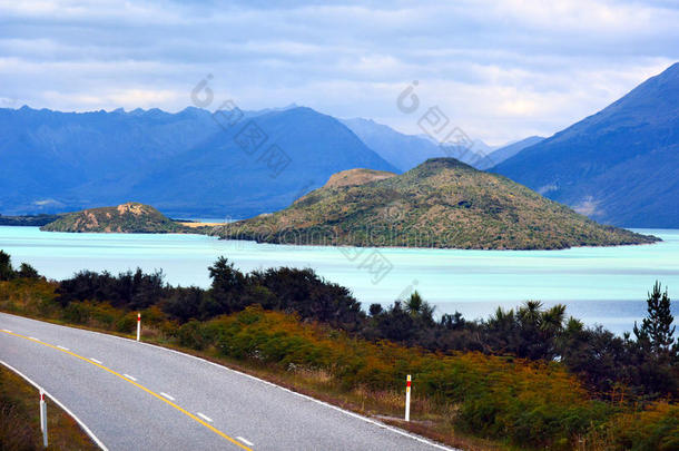 新西兰新西兰新西兰瓦卡蒂普湖