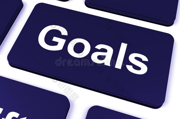 目标关键显示目标、目标或愿望