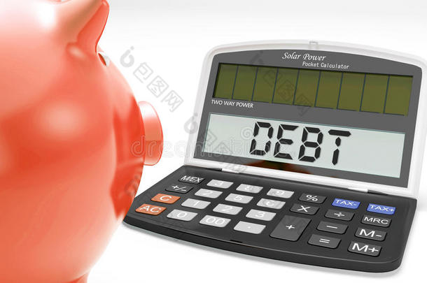 债务计算器显示信用欠款或债务