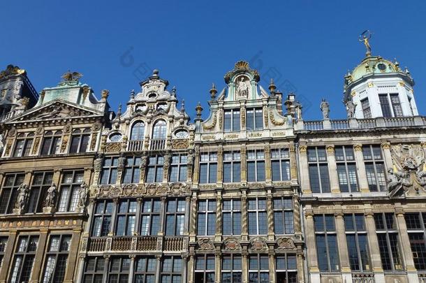 比利时布鲁塞尔的历史建筑