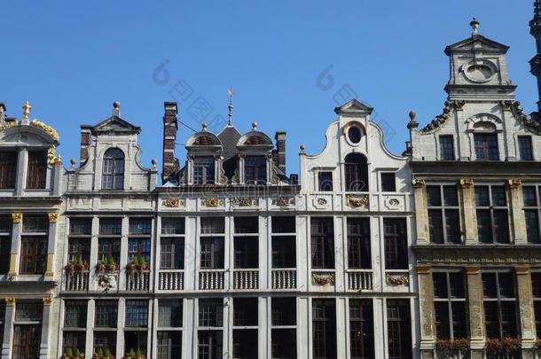 布鲁塞尔的历史装饰房屋