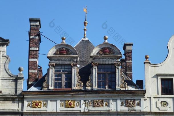 老年人古代的建筑学比利时的比利时