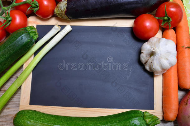 新鲜蔬菜展板