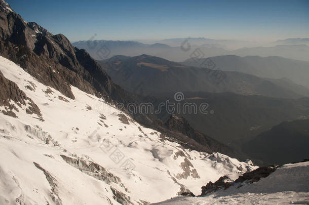 <strong>玉龙雪山</strong>，丽江，云南，中国。