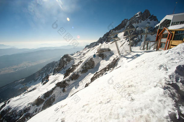 玉龙雪山，丽江，云南，中国。