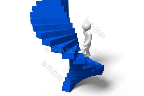 <strong>晋升</strong>，楼梯，事业，楼上，楼梯，更高