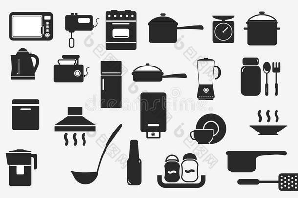 家用电器厨具网络图标
