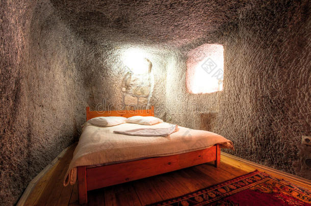 洞穴旅馆卧室