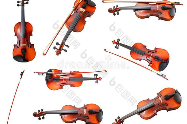 一套古典现代小提琴和法国弓