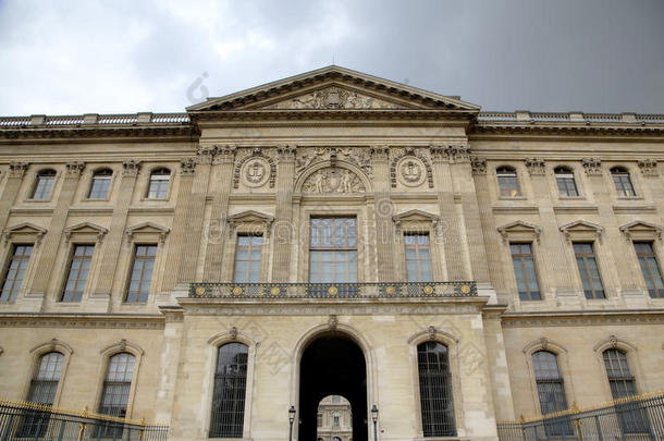 卢浮宫博物馆。巴黎，法国