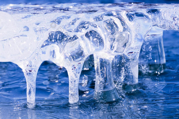 冰冻自然<strong>冰雕</strong>自然抽象艺术