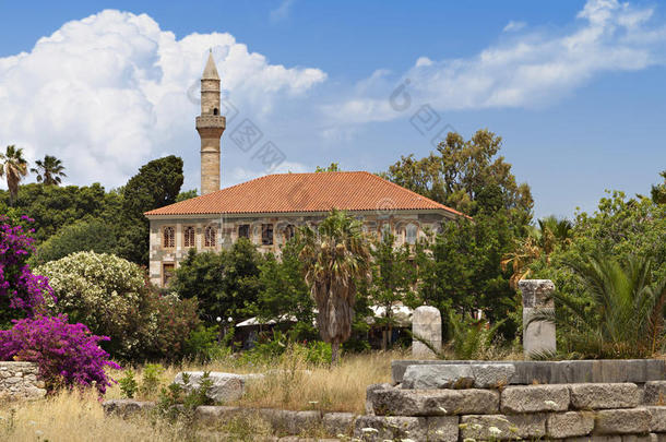 希腊科斯岛的洛兹亚清真寺