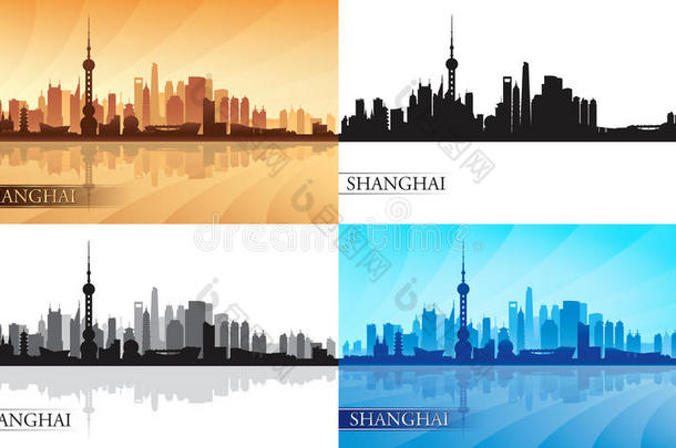 <strong>上海</strong>城市天际轮廓套装