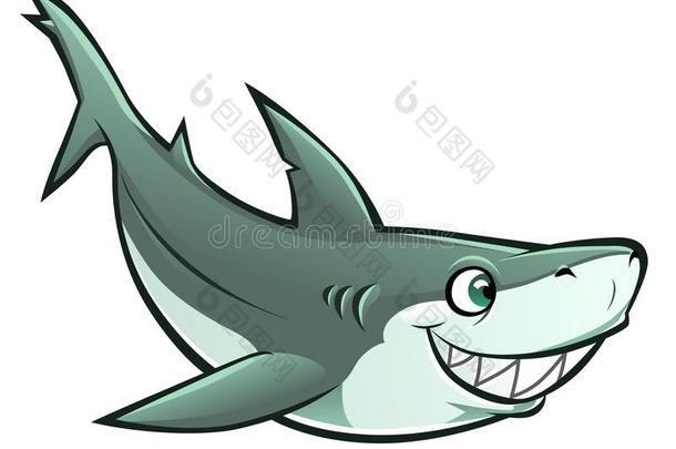 快乐的鲨鱼