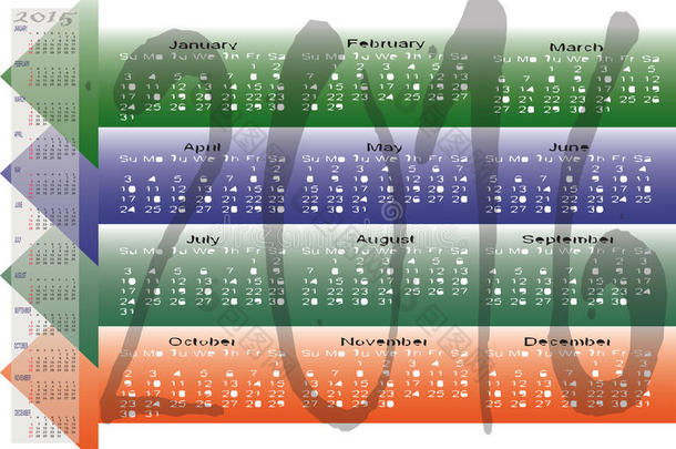 2016年月月日历计划表