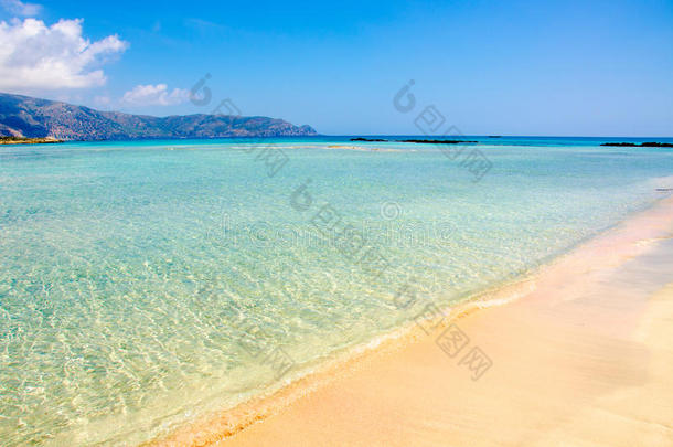 在克里特岛与天堂海滩elafonisi度假