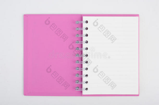 背景和文本用紫色笔记本