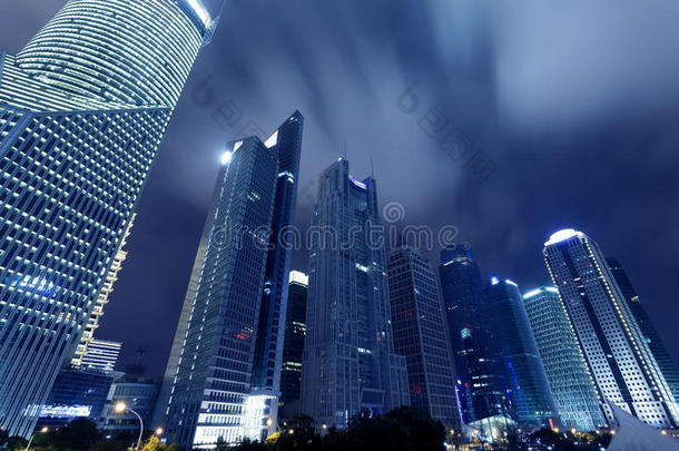 上海浦东，城市之夜