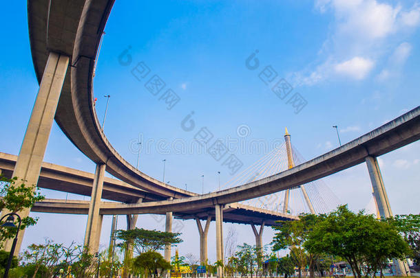 普密蓬大桥、工业环桥或特大桥