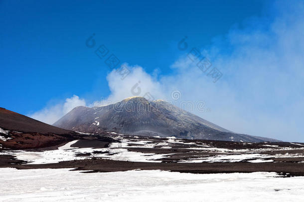 埃特纳火山。