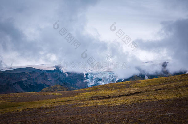 冰岛山脉全景