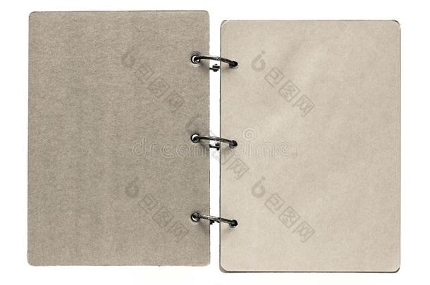 独立笔记本，页面为米灰色