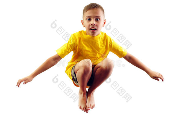 儿童运动和跳跃