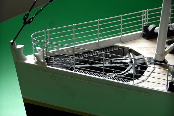 泰坦尼克模型绿屏