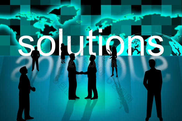 解决方案业务意味着解决方案贸易和公司