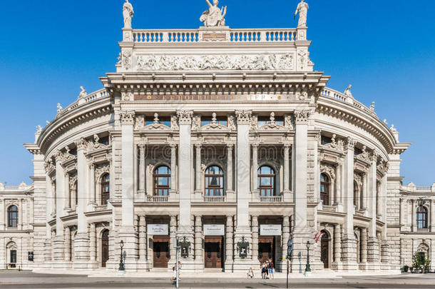 奥地利维也纳历史悠久的博格剧院（帝国宫廷剧院）