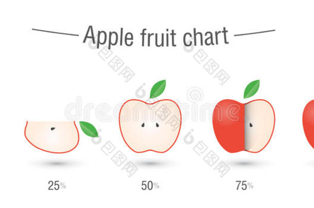 创意苹果水果图