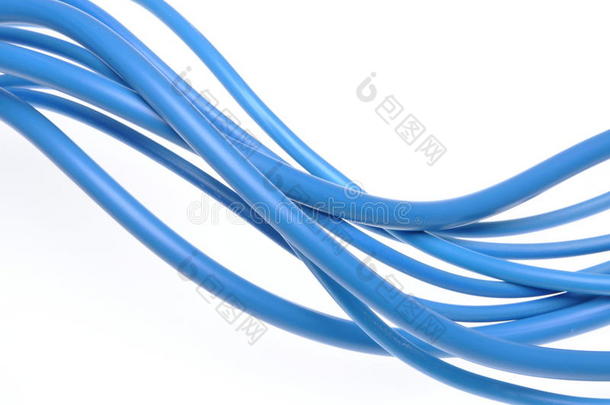 电力装置用蓝色电缆
