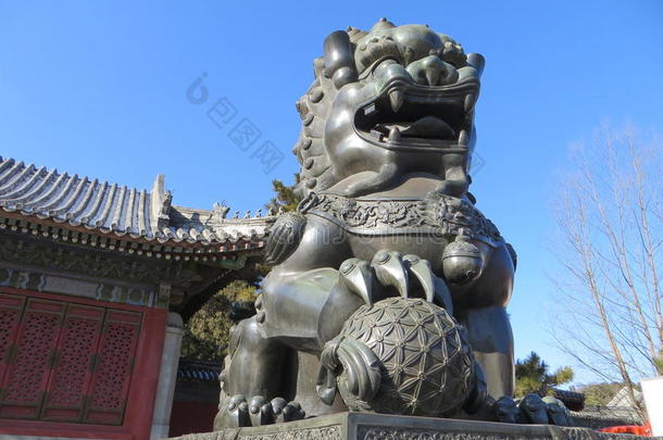 北京狮子像