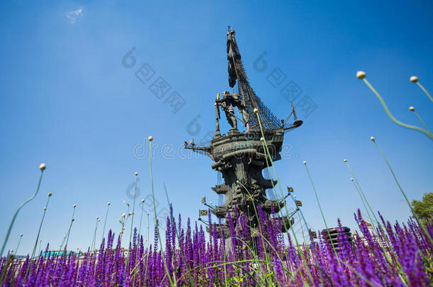 莫斯科彼得大帝船上纪念碑