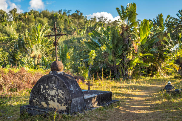 马达斯卡尔圣玛丽岛的海盗墓地