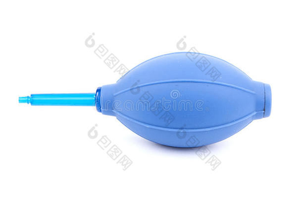 一个蓝色的吹风机；可用于清洁摄像头传感器隔离o