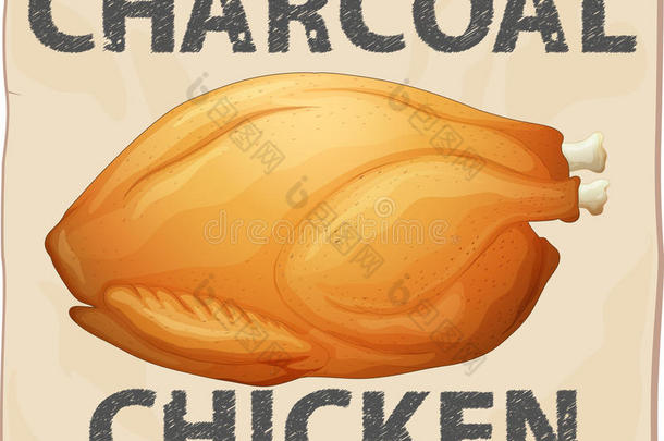 鸡肉海报