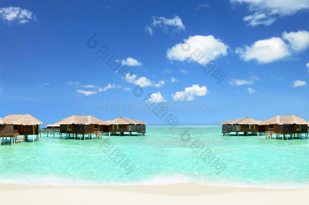 马尔代夫水上小屋度假