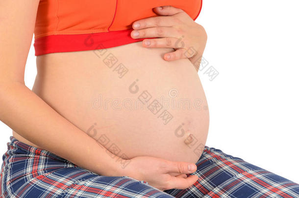 孕妇肚子