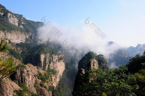 雁荡山中国山水