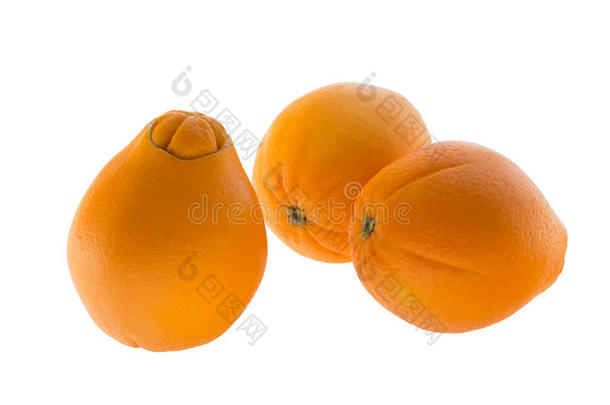三个<strong>脐橙</strong>
