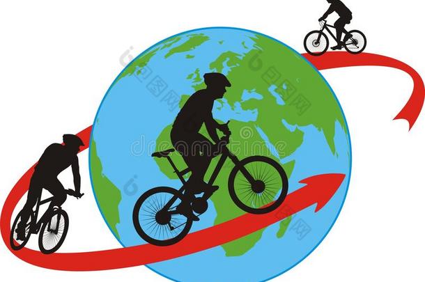 骑自行车环游世界