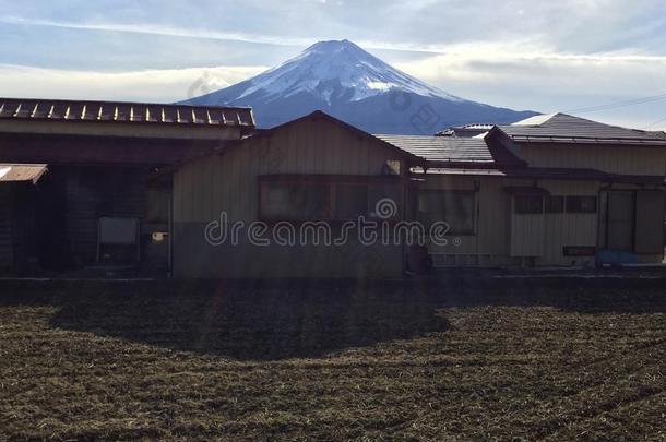 富士山你好日本风景美好的