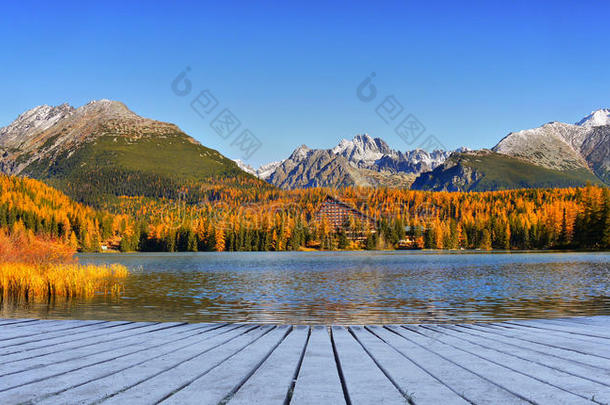 秋季景观全景，秋季色彩